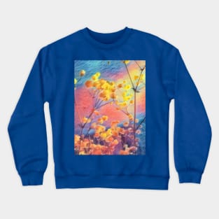 Yellow flowers Crewneck Sweatshirt